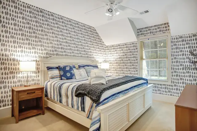Bedroom of this home in Sea Pines