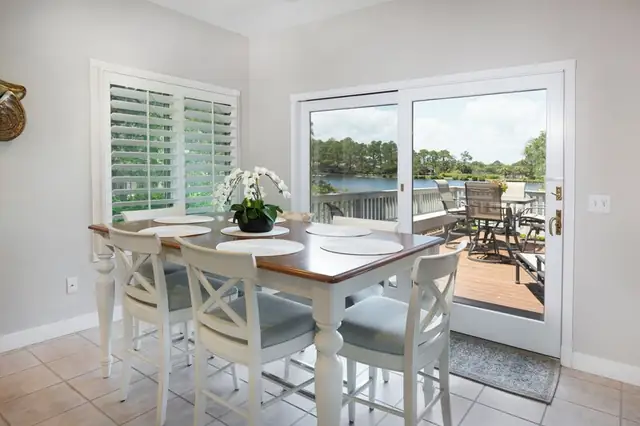 Dining area of this home in Sea Pines