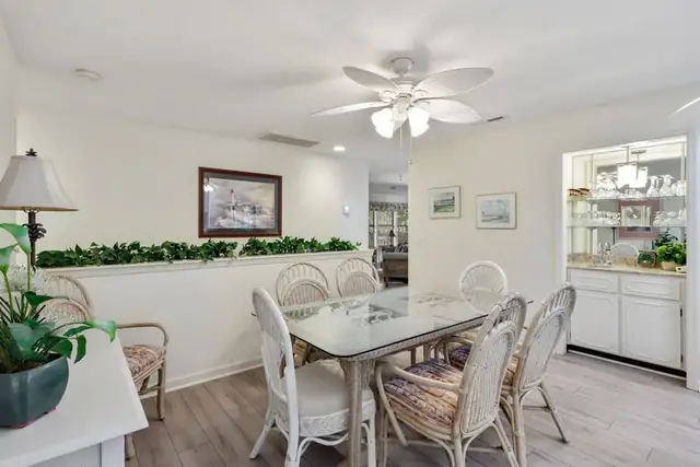 Dining area of this home in Sea Pines