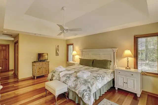 Bedroom of this home in Sea Pines
