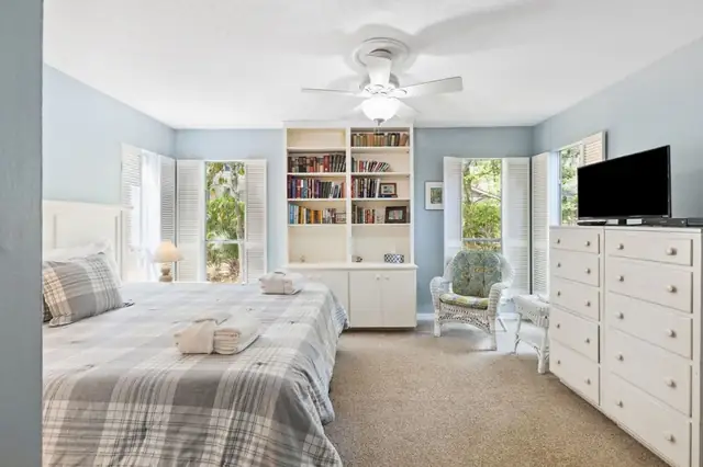Bedroom of this home in Sea Pines