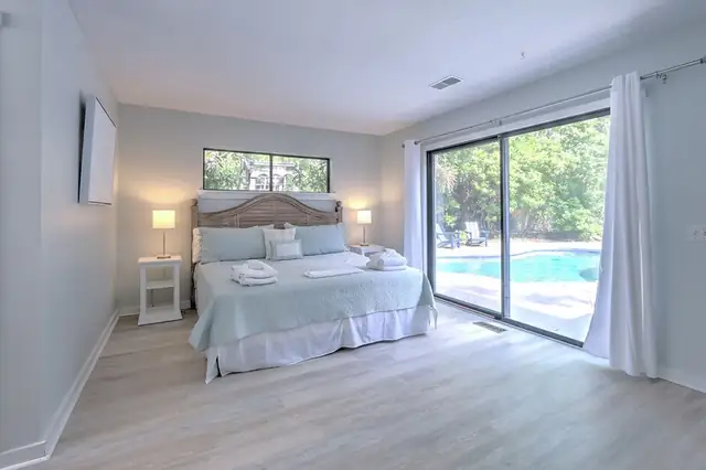 Bedroom of this home in Sea Pines