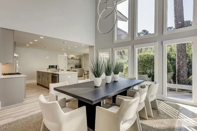 Dining area of this home in Sea Pines