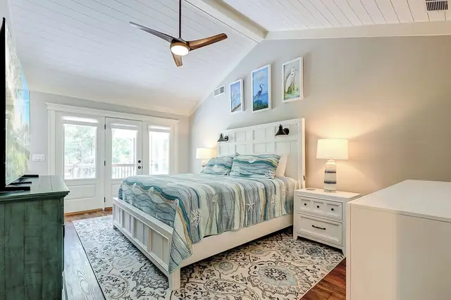 Bedroom of this home in Sea Pines
