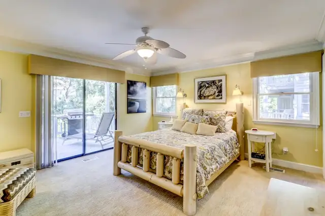 Bedroom of this home in Sea Pines