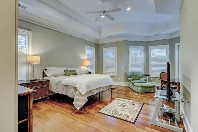 Bedroom of this home in Sea Pines