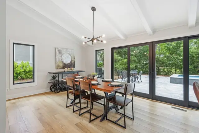 Dining area of this home in Sea Pines