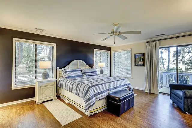 Bedroom of this home in Sea Pines