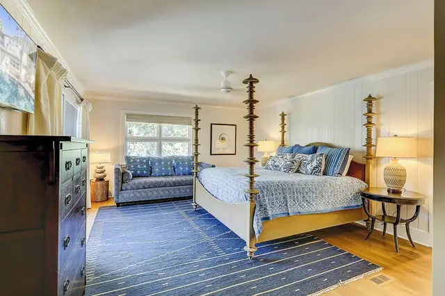 Bedroom of this home in Sea Pines