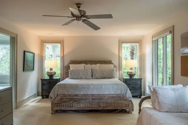 Bedroom of this home in Sea Pines