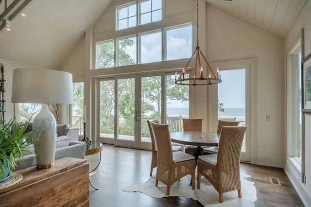 Dining area of this home in Sea Pines