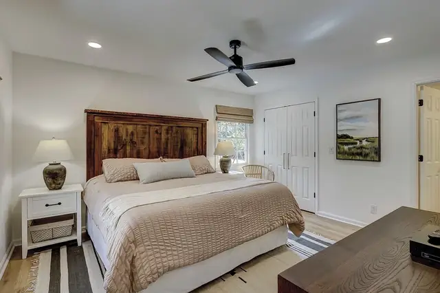 Bedroom of this home in Sea Pines