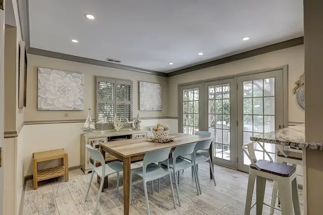 Dining area of this home in Sea Pines