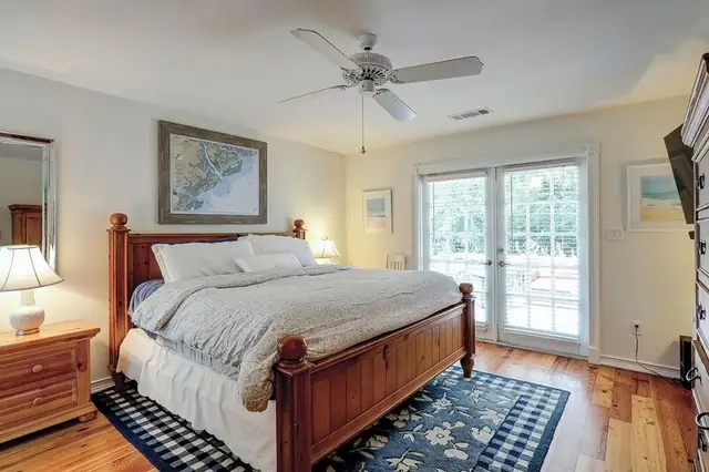Bedroom of this home in Sea Pines