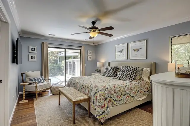 Bedroom of this home in Sea Pines