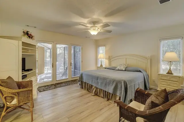Bedroom of this home in Sea Pines