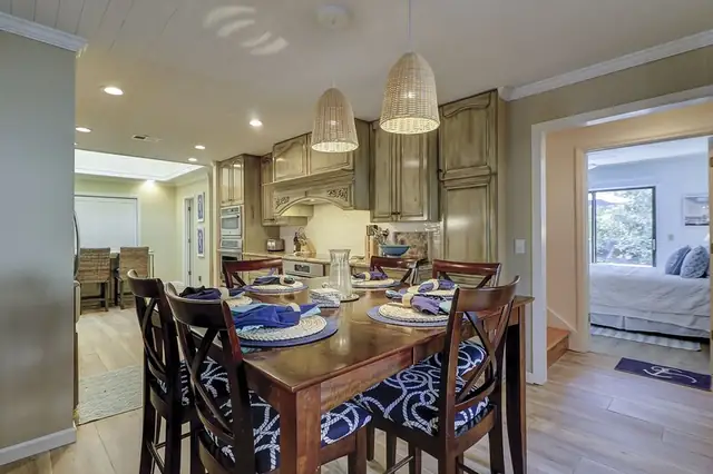 Dining area of this home in Sea Pines