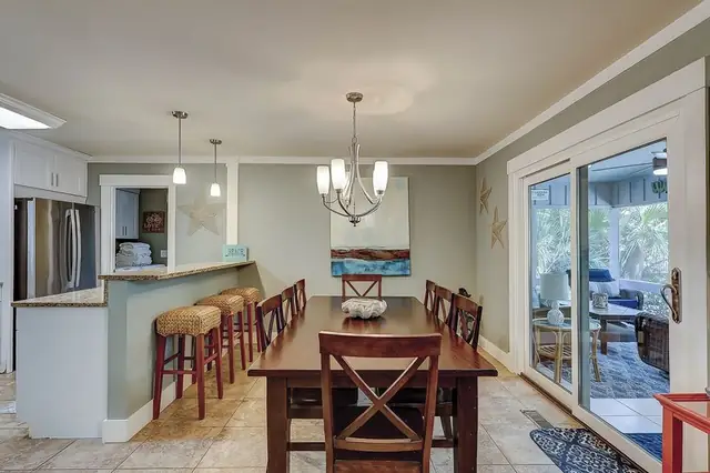 Dining area of this home in Sea Pines