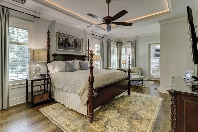 Bedroom of this home in Sea Pines