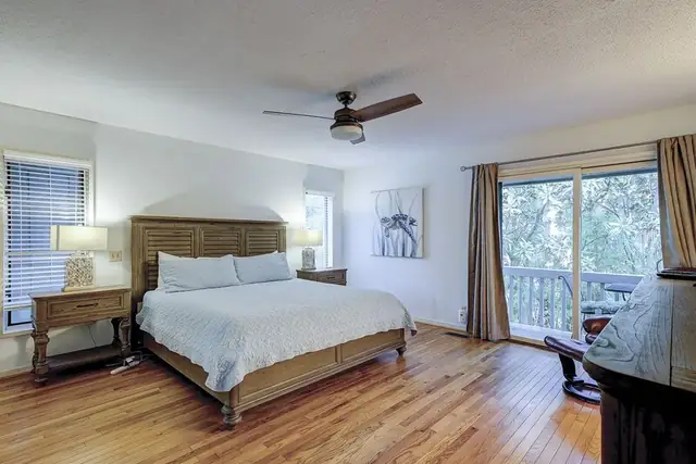 Bedroom of this home in Sea Pines