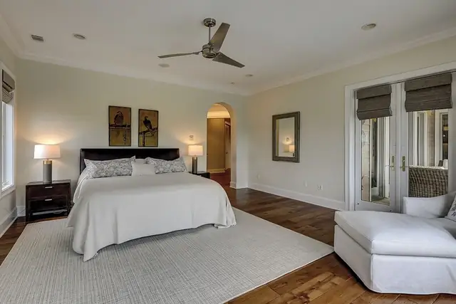 Bedroom of this home in Sea Pines