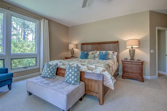 Bedroom of this home in Sea Pines