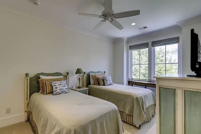 Bedroom of this home in Sea Pines