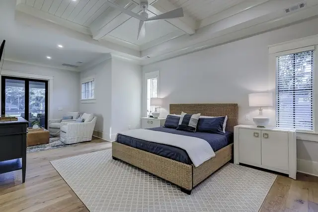 Bedroom of this home in Sea Pines