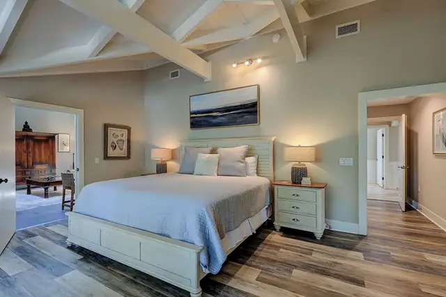 Bedroom of this home in Sea Pines