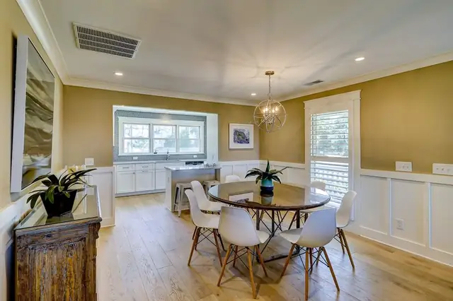 Dining area of this home in Sea Pines