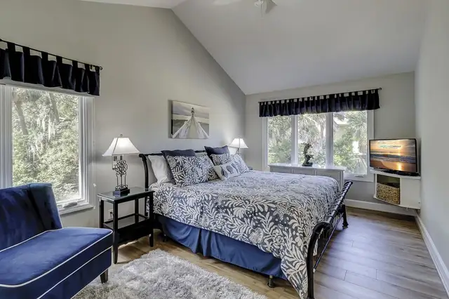 Bedroom of this home in Sea Pines