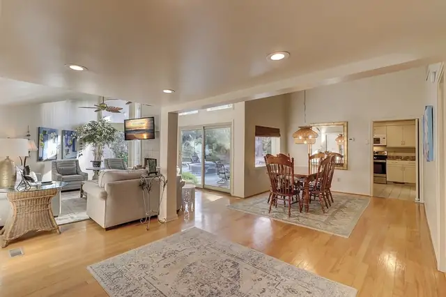 Living room of this home in Sea Pines