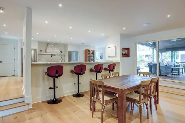 Dining area of this home in Sea Pines