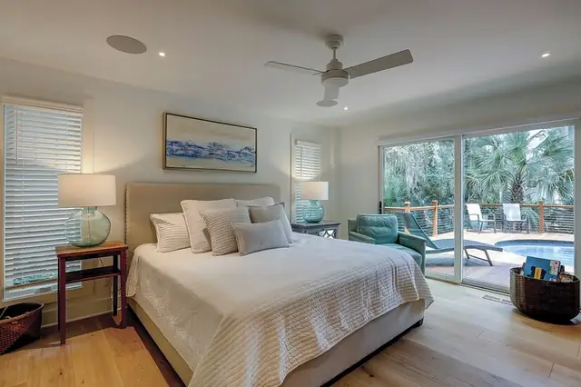 Bedroom of this home in Sea Pines
