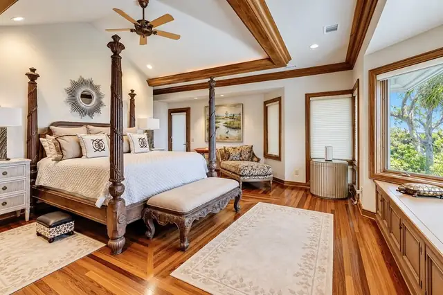 Bedroom of this home in Sea Pines
