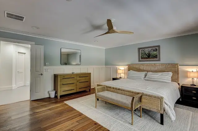 Bedroom of this home in Sea Pines
