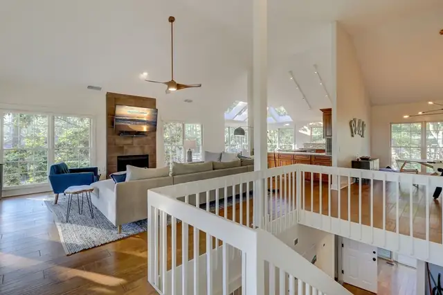 Living room of this home in Sea Pines