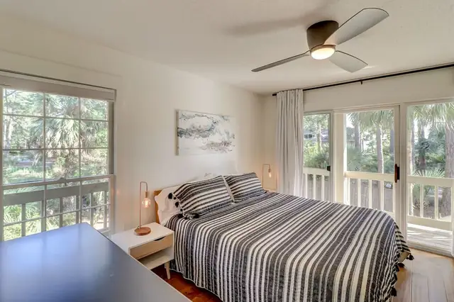 Bedroom of this home in Sea Pines