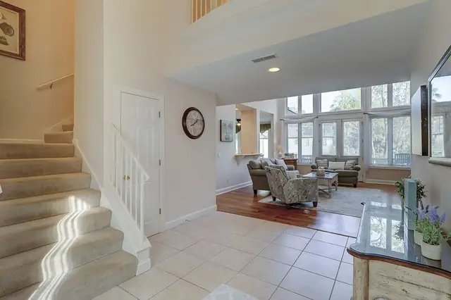 Living room of this home in Sea Pines