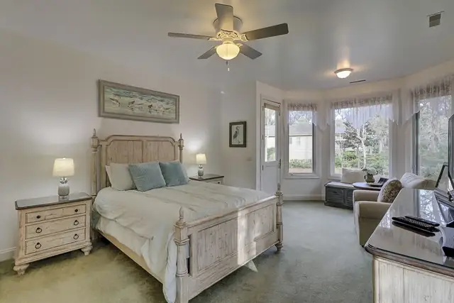 Bedroom of this home in Sea Pines
