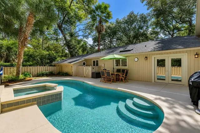 Pool of this home in Sea Pines