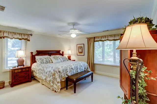 Bedroom of this home in Sea Pines