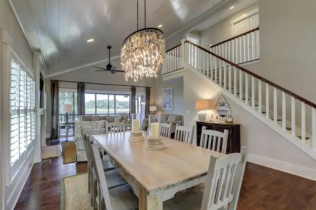 Dining area of this home in Sea Pines