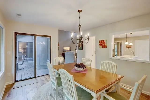 Dining area of this home in Sea Pines