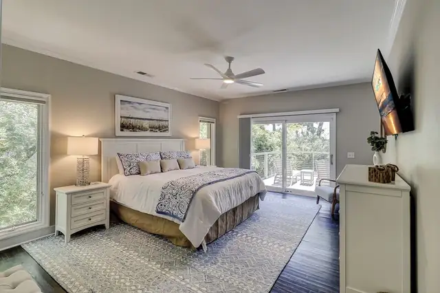 Bedroom of this home in Sea Pines