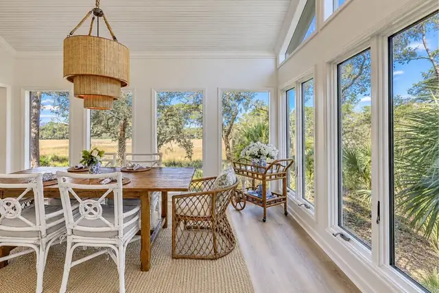 Dining area of this home in Sea Pines