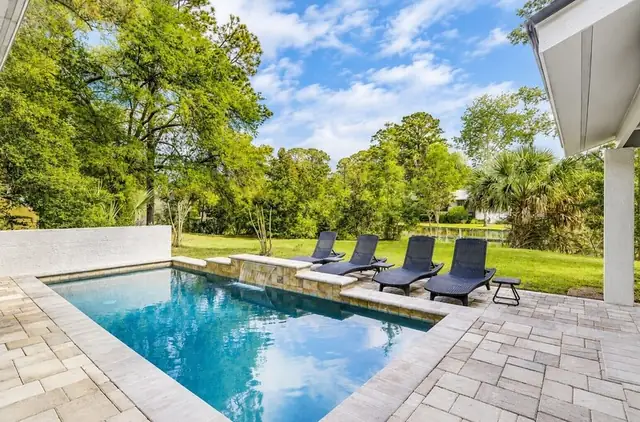 Pool of this home in Sea Pines