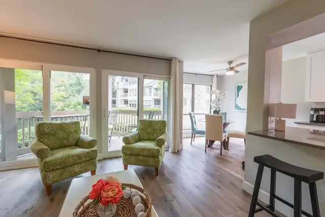Living room at Lighthouse Tennis Villas 2408