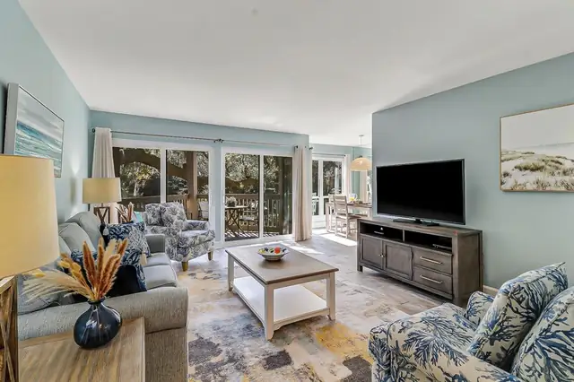 Living room at Lighthouse Tennis Villas 2390