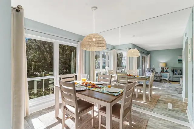 Dining area at Lighthouse Tennis Villas 2390